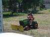Mason getting lesson
